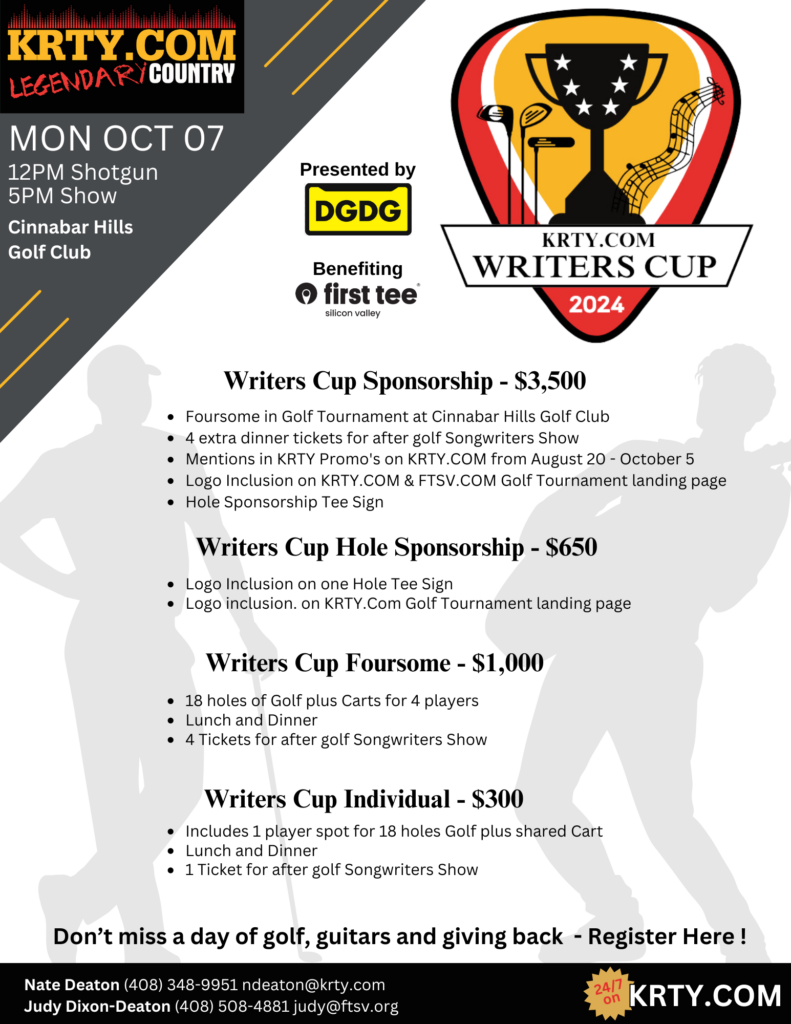 KRTY.com Writers Cup Flyer