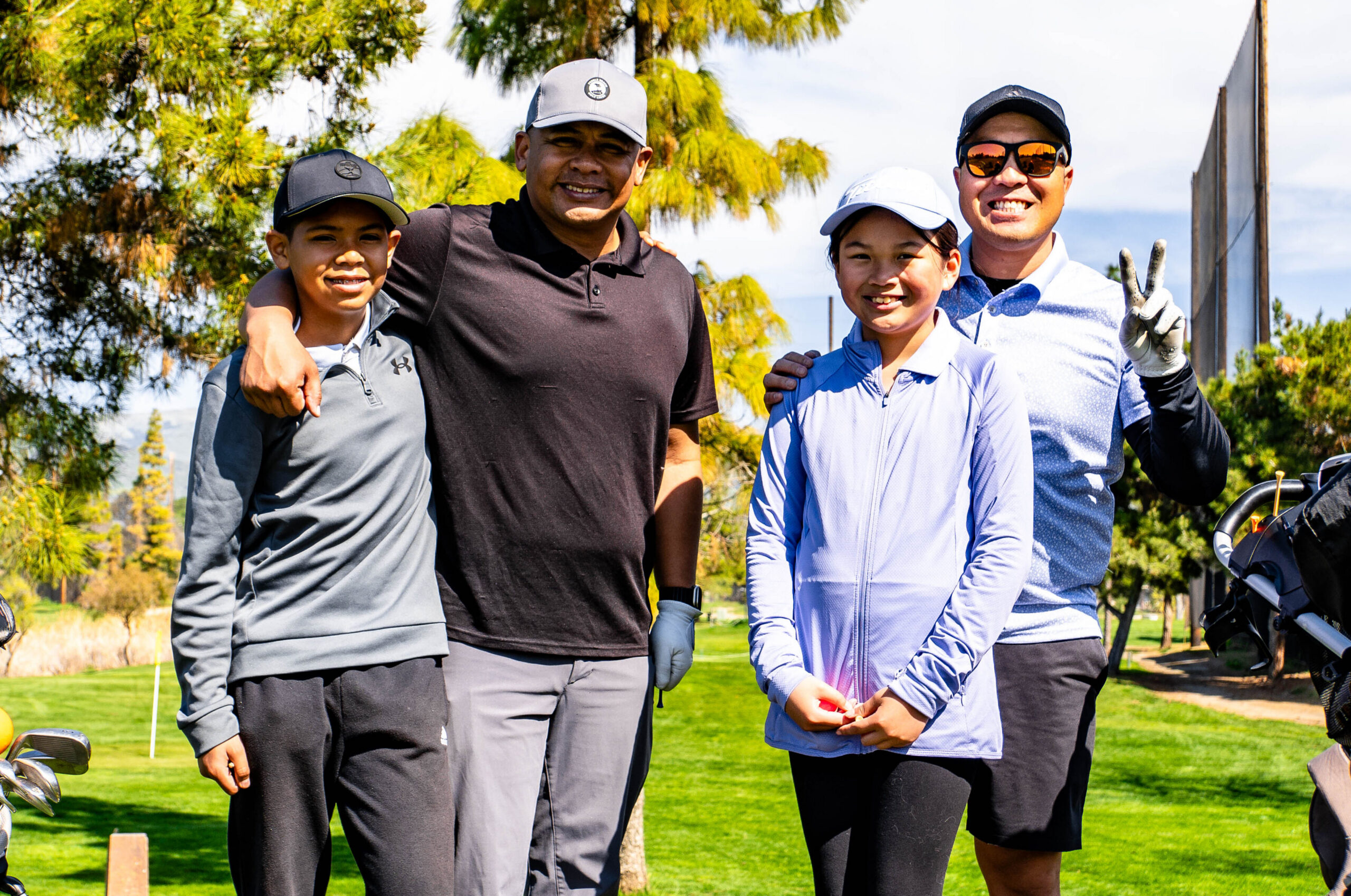 First Tee - Silicon Valley homepage - family golfing
